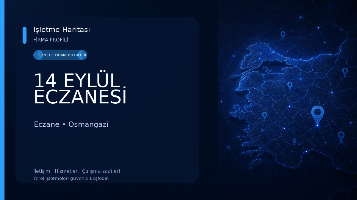 14 EYLÜL ECZANESİ 