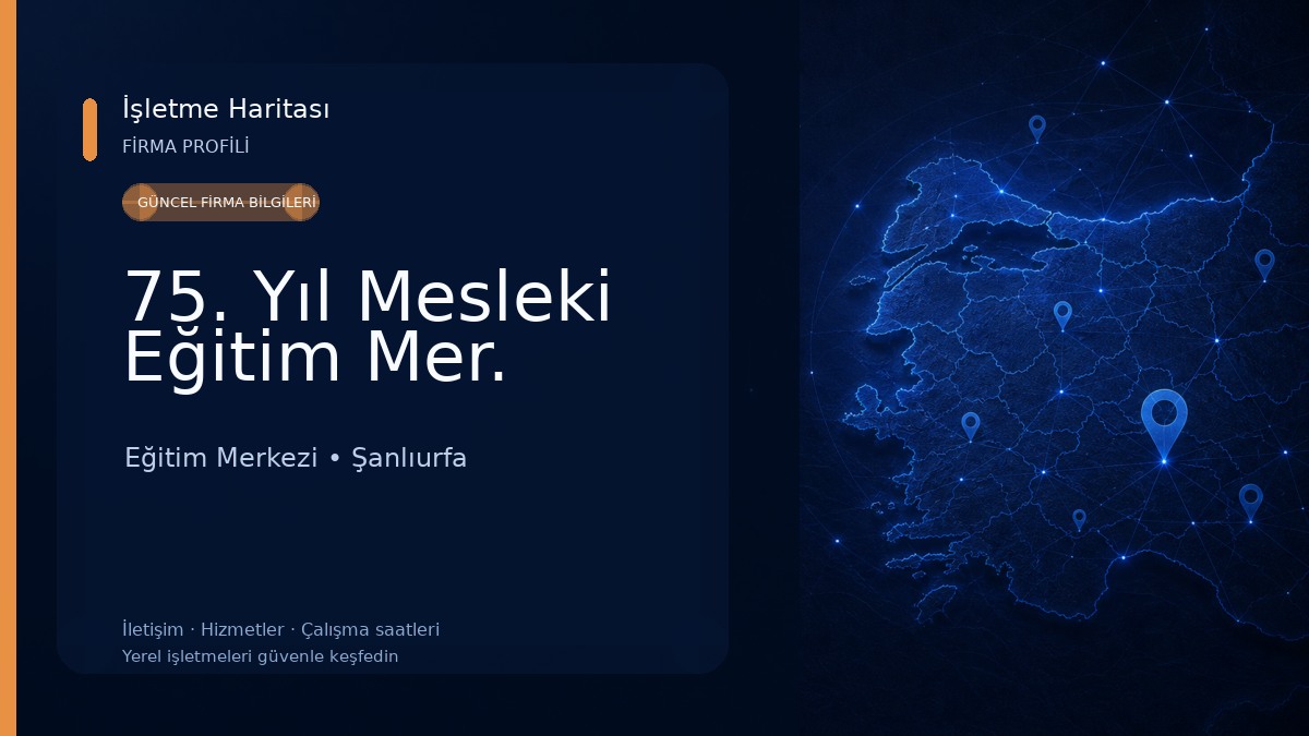 75. Yıl Mesleki Eğitim Mer.