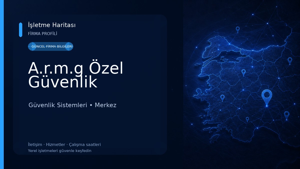 A.r.m.g Özel Güvenlik
