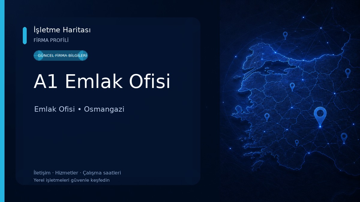 A1 Emlak Ofisi Emlak Ofisi