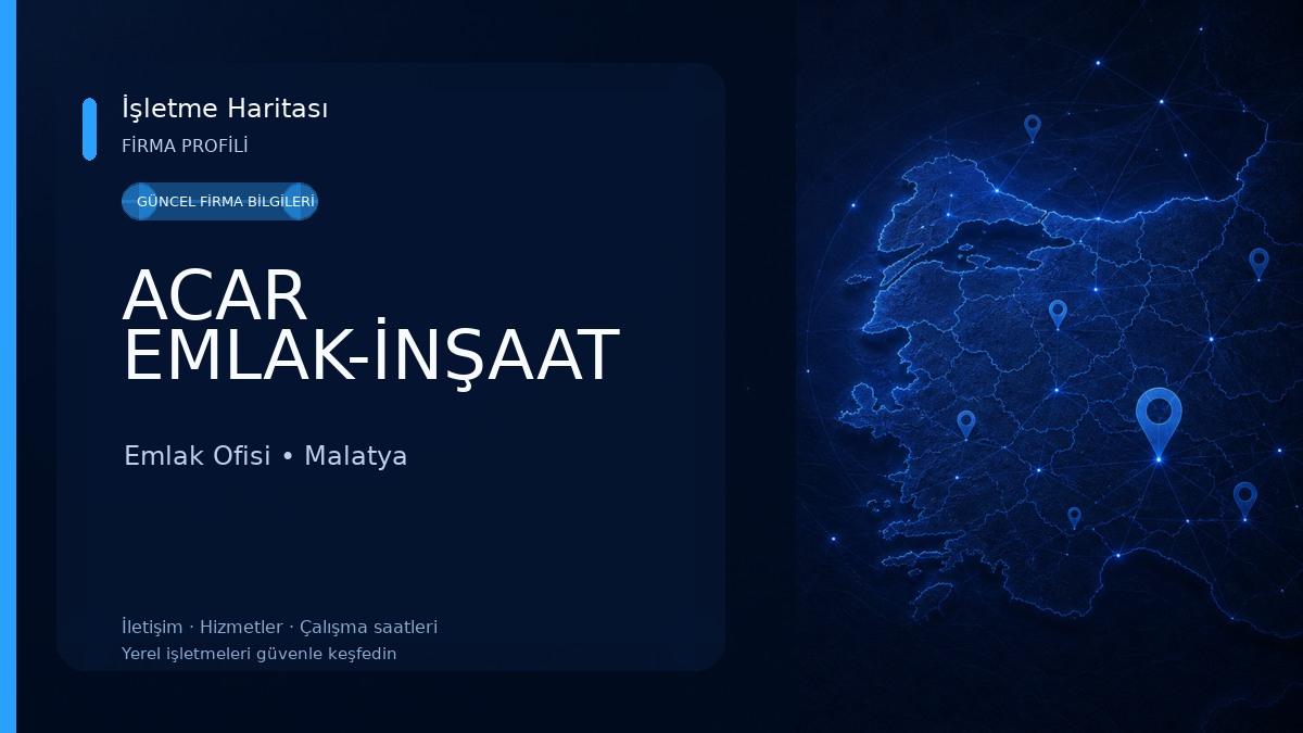 ACAR EMLAK-İNŞAAT