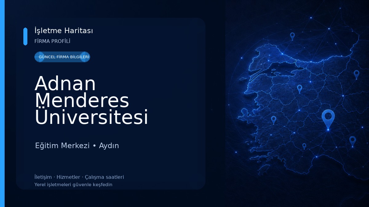 Adnan Menderes Üniversitesi Eğitim Fakültesi Eğitim Merkezi