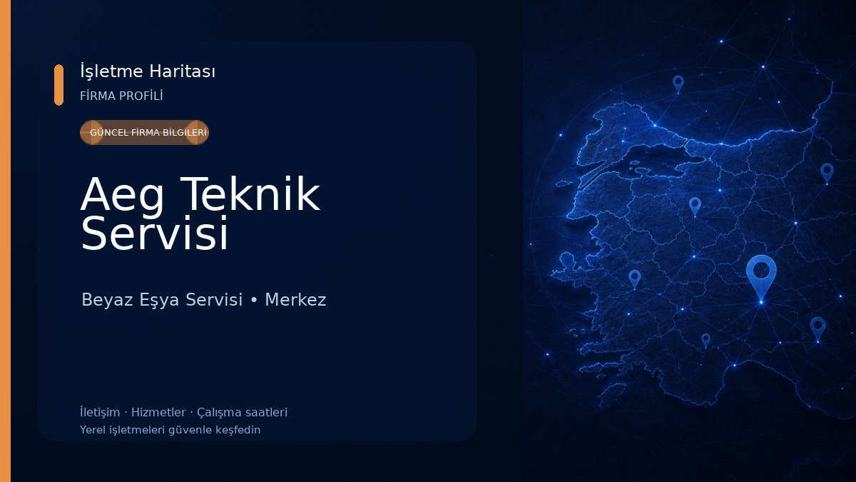 Aeg Teknik Servisi
