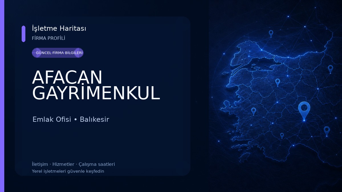 AFACAN GAYRİMENKUL