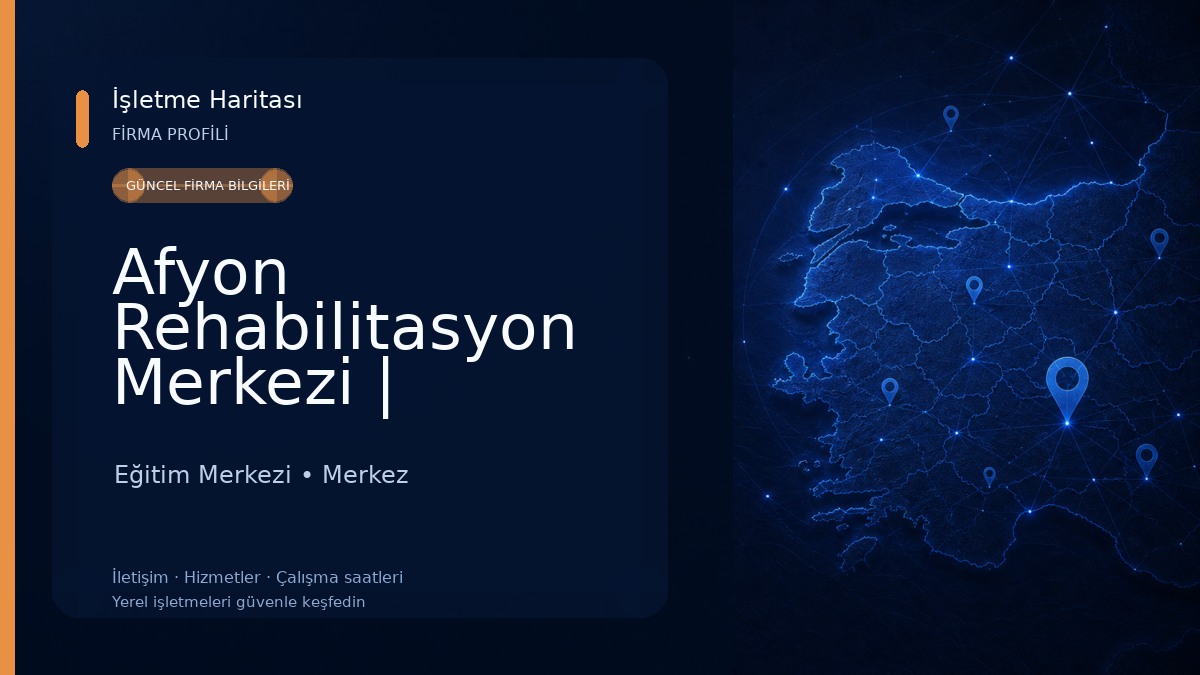 Afyon Rehabilitasyon Merkezi | Akarçay Özel Eğitim Eğitim Merkezi