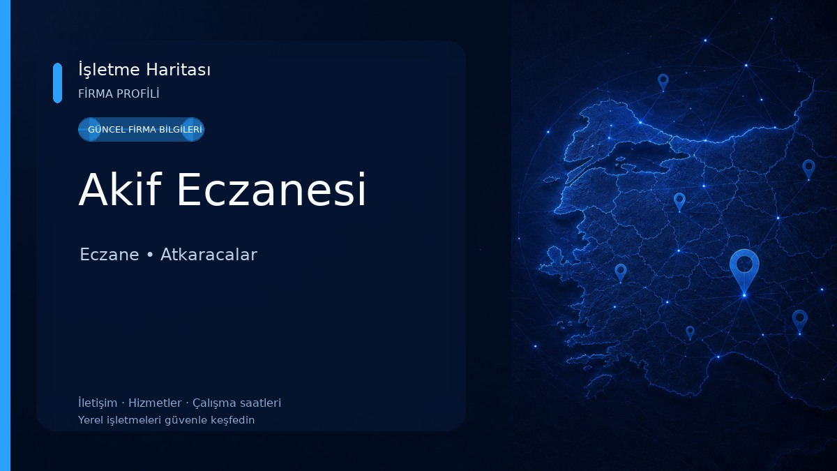 Akif Eczanesi Eczane