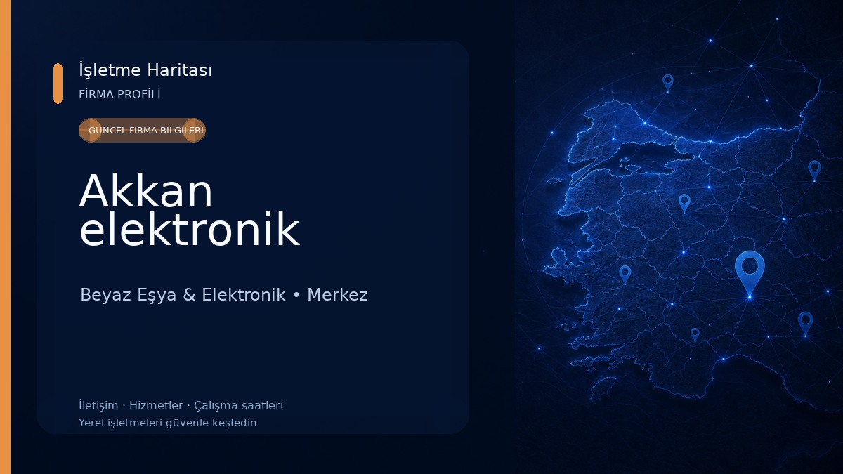 Akkan elektronik 