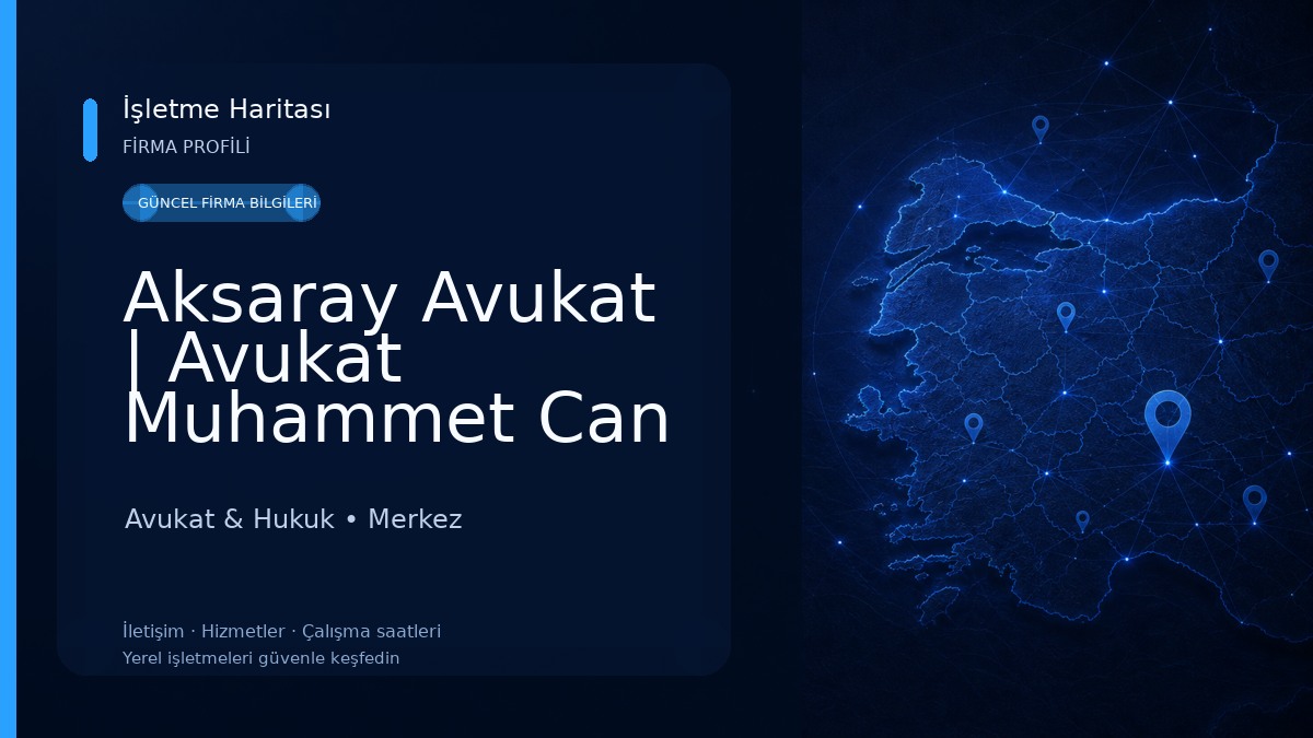 Aksaray Avukat | Avukat Muhammet Can Atuğ | Boşanma Avukatı-Ceza Avukatı-Miras Avukatı-Tazminat Avukatı Avukat & Hukuk