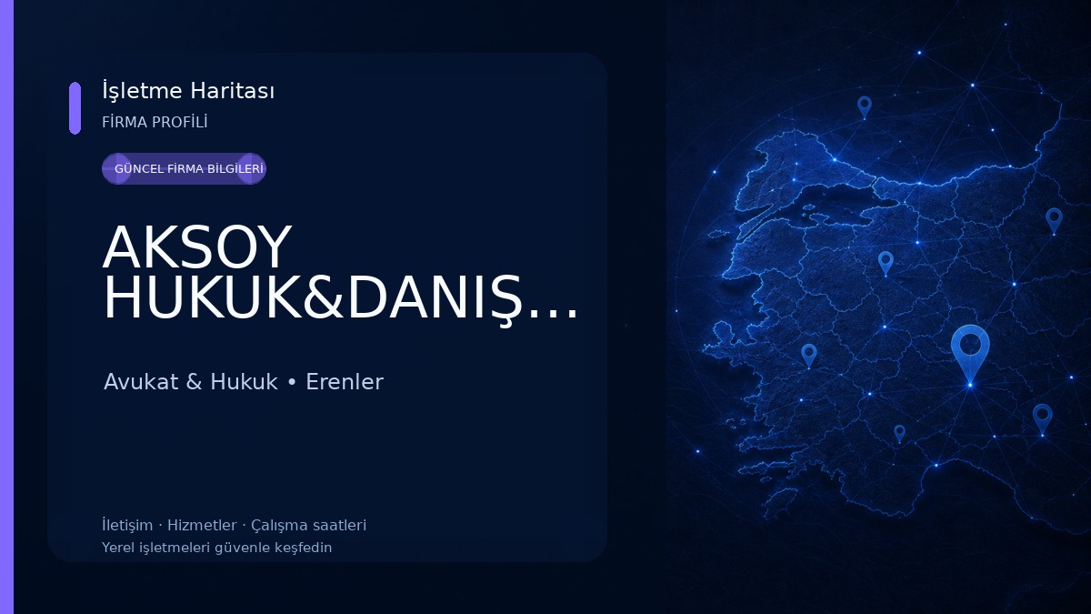 AKSOY HUKUK&DANIŞMANLIK Avukat & Hukuk