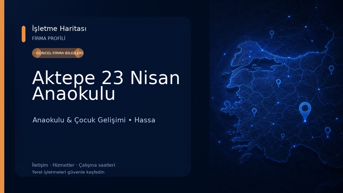 Aktepe 23 Nisan Anaokulu