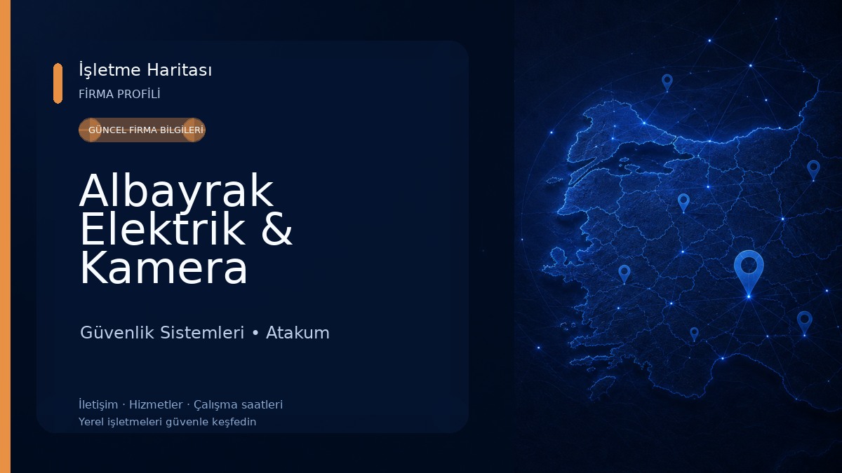 Albayrak Elektrik & Kamera Güvenlik Sistemleri 