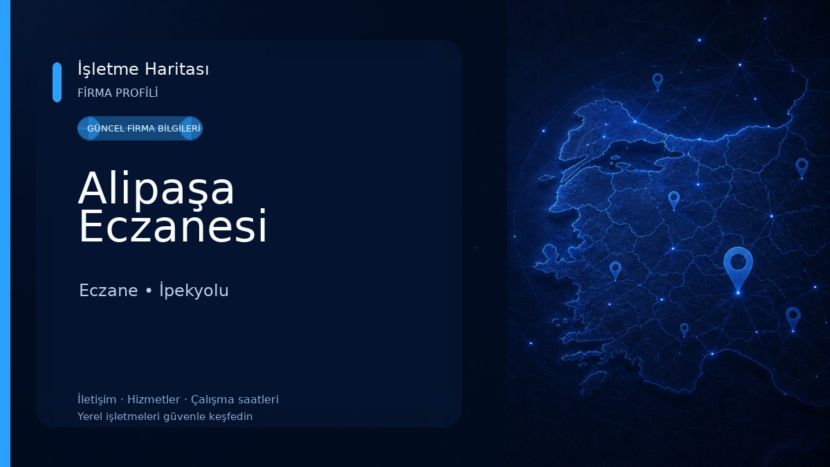 Alipaşa Eczanesi Eczane