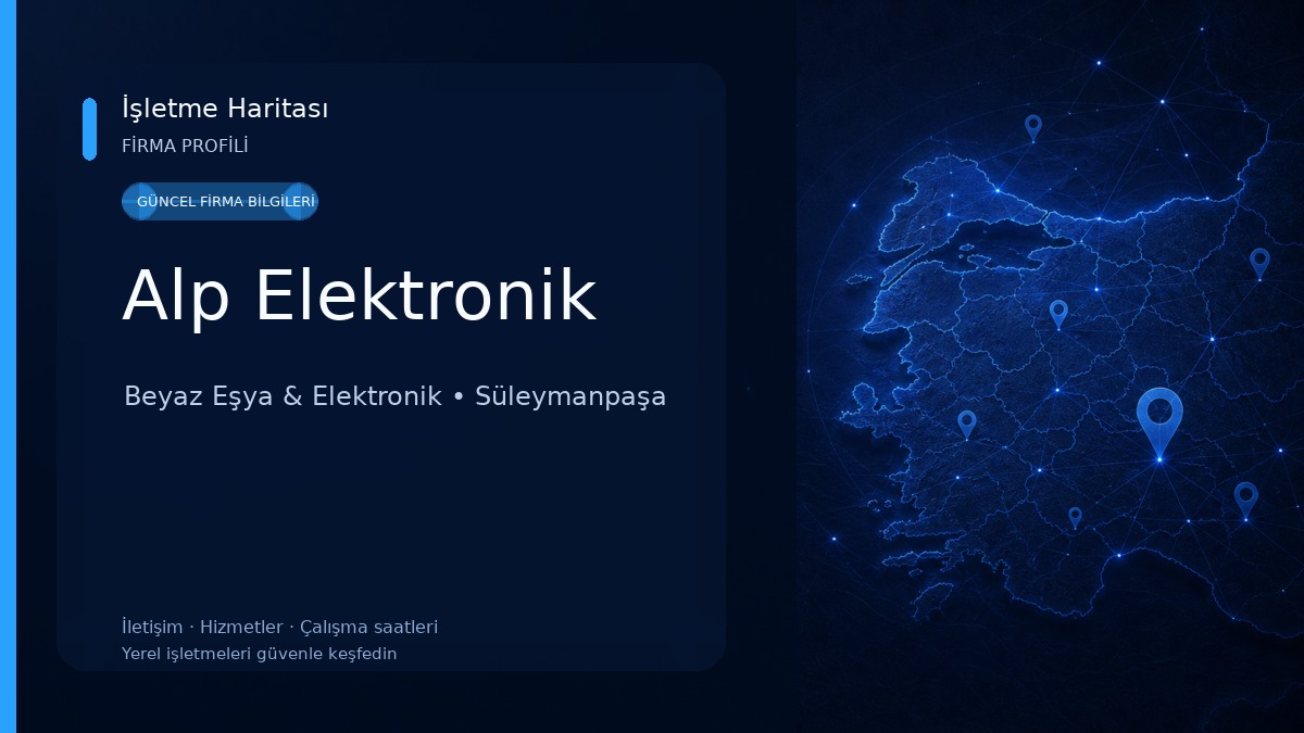 Alp Elektronik Beyaz Eşya & Elektronik