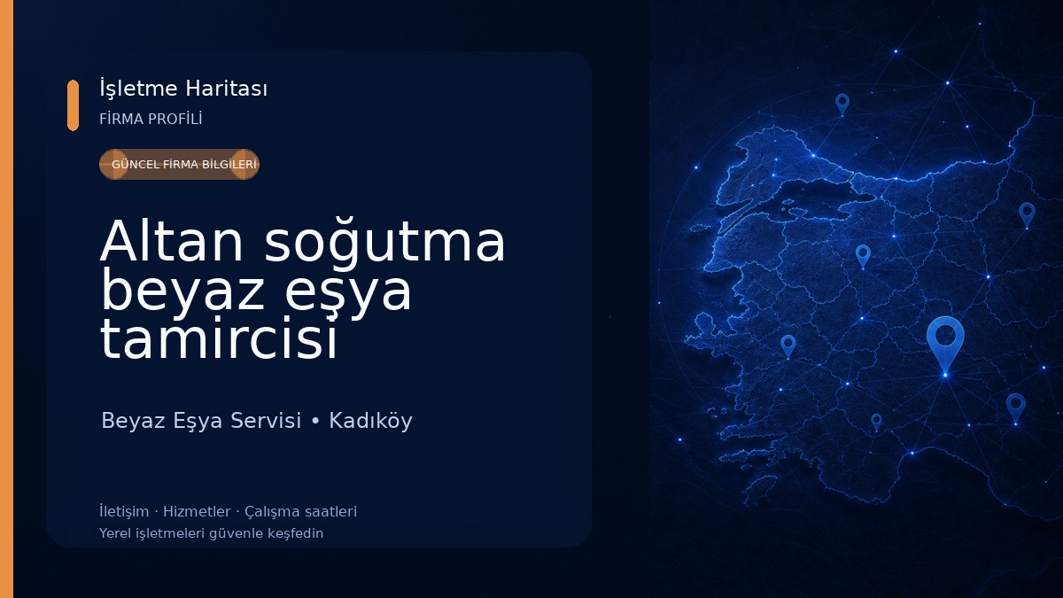 Altan soğutma beyaz eşya tamircisi