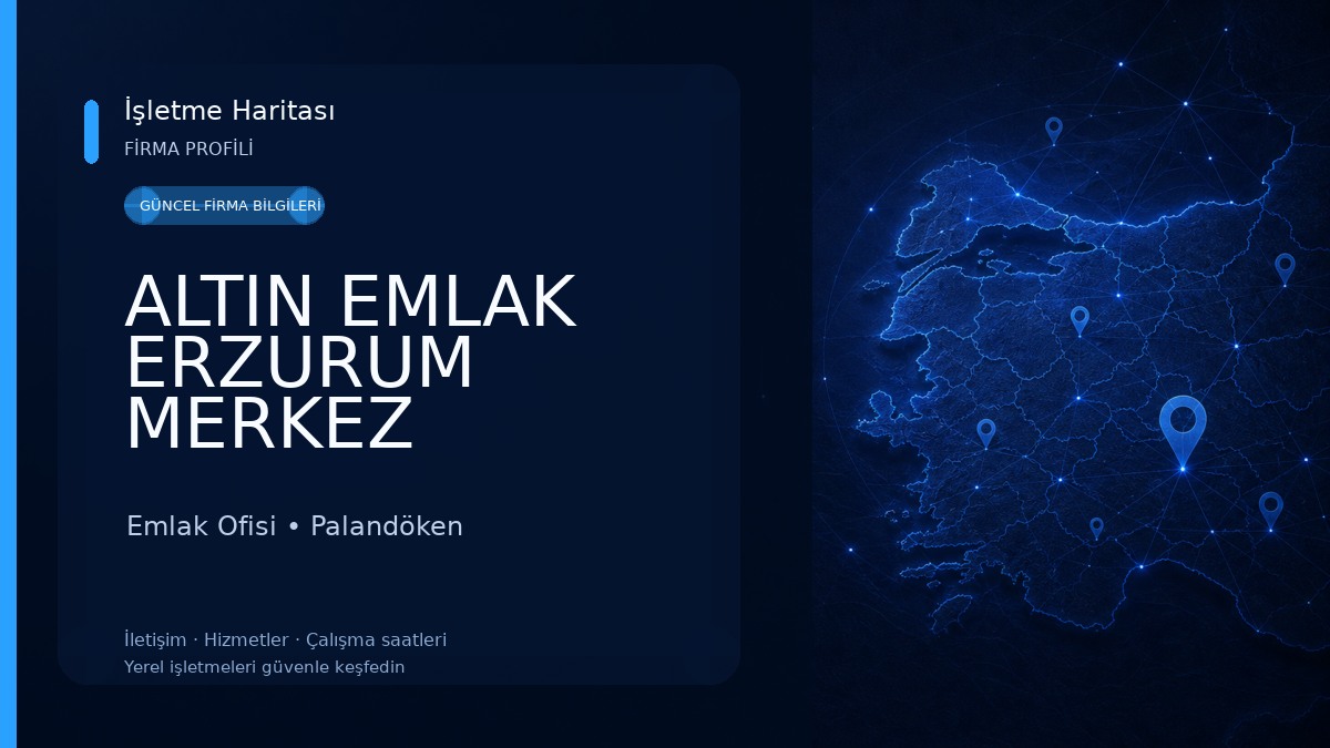 ALTIN EMLAK ERZURUM MERKEZ TEMSİLCİLİĞİ