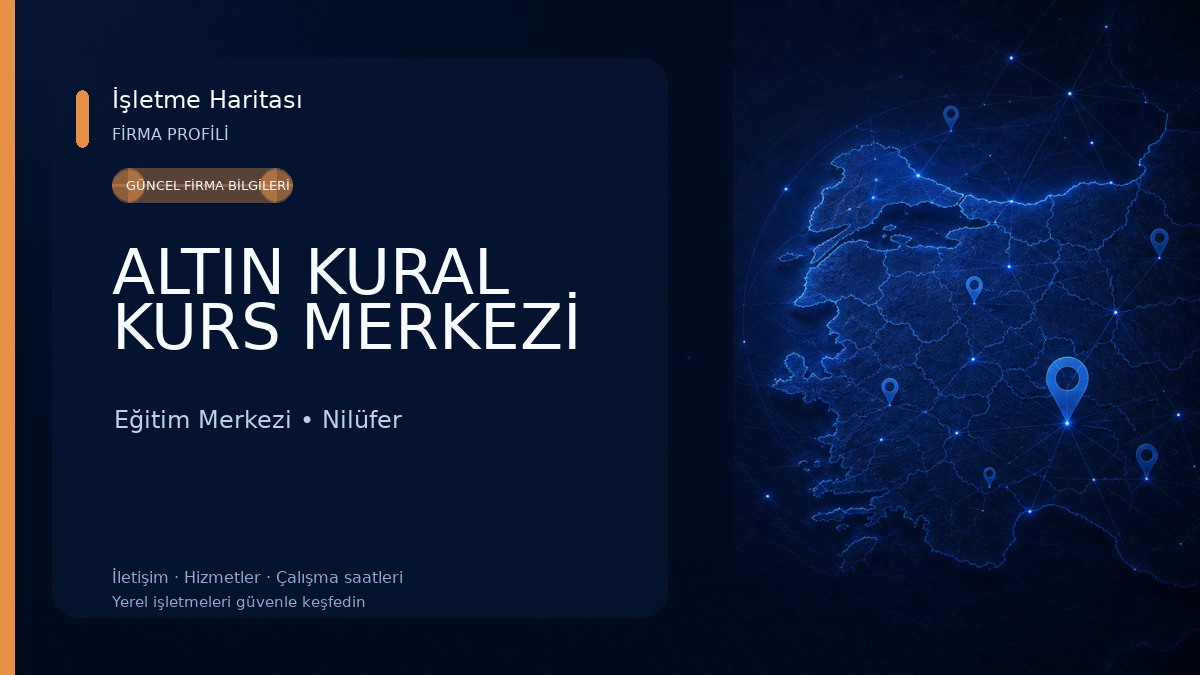 ALTIN KURAL KURS MERKEZİ Eğitim Merkezi