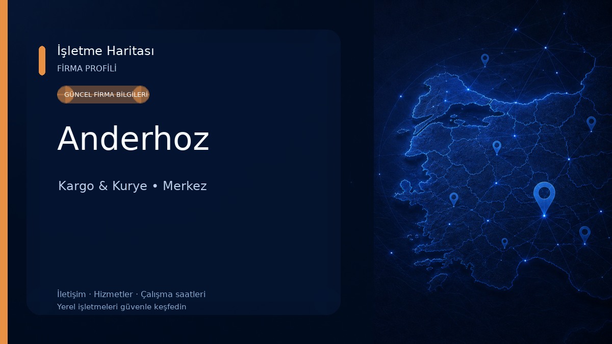 Anderhoz Kargo & Kurye