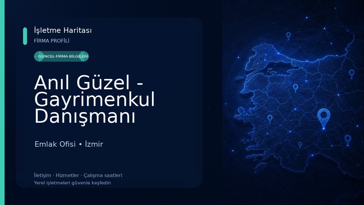 Anıl Güzel - Gayrimenkul Danışmanı Emlak Ofisi