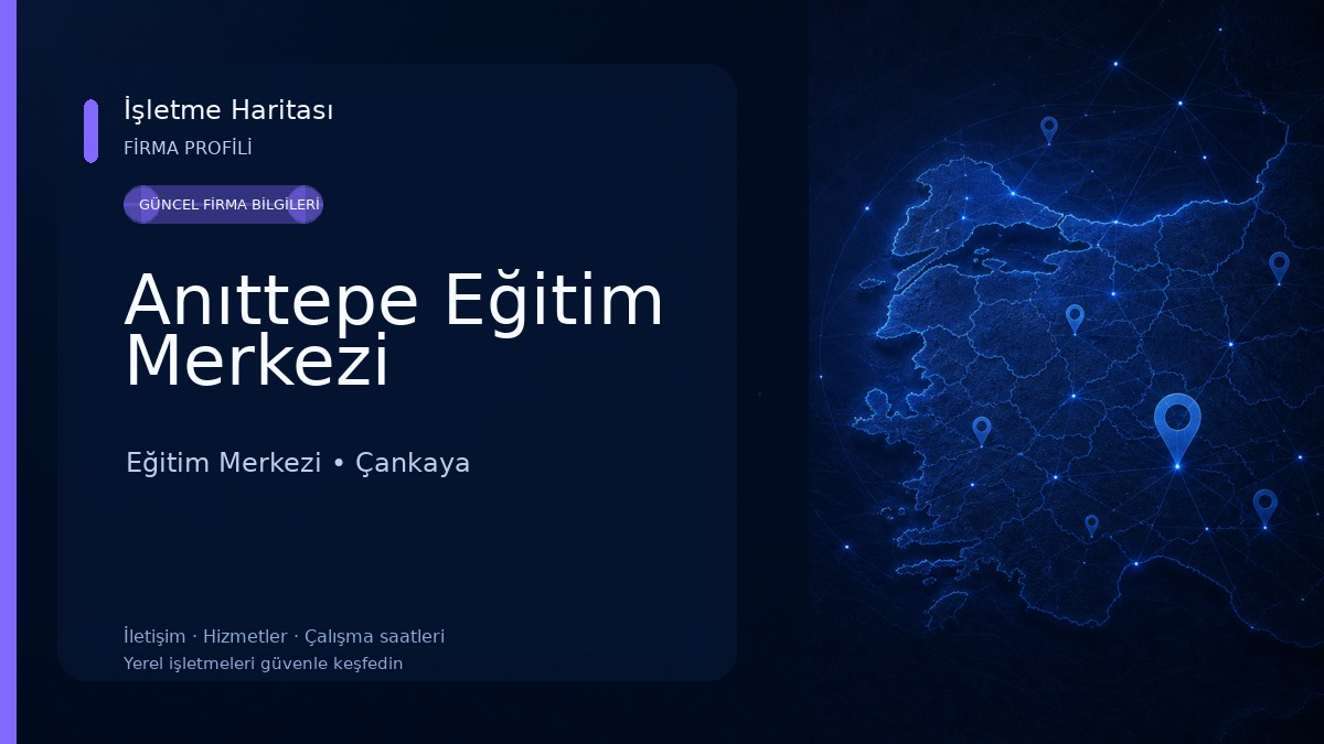 Anıttepe Eğitim Merkezi Eğitim Merkezi