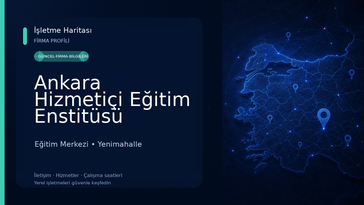 Ankara Hizmetiçi Eğitim Enstitüsü Eğitim Merkezi