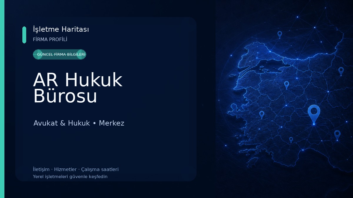 AR Hukuk Bürosu