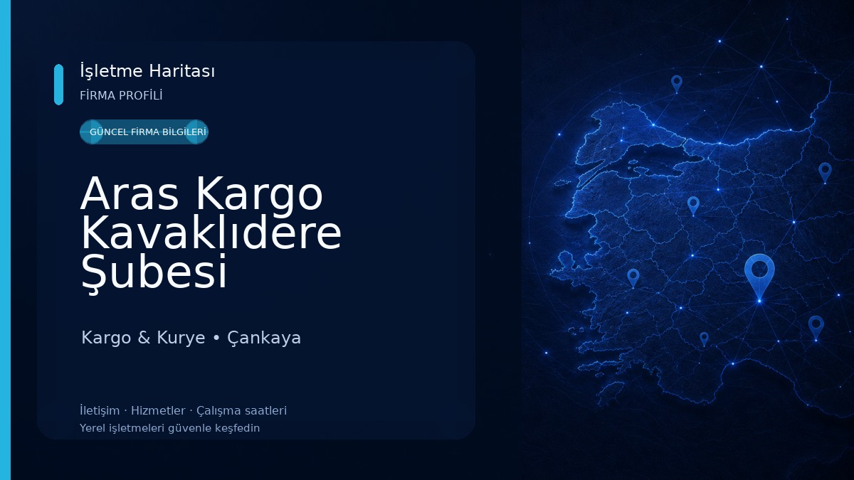 Aras Kargo Kavaklıdere Şubesi