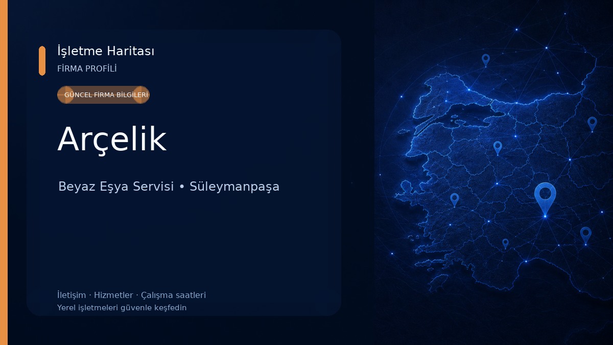 Arçelik Beyaz Eşya Servisi