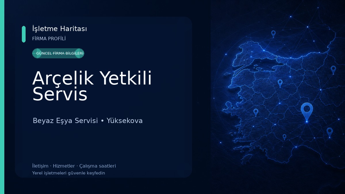 Arçelik Yetkili Servis