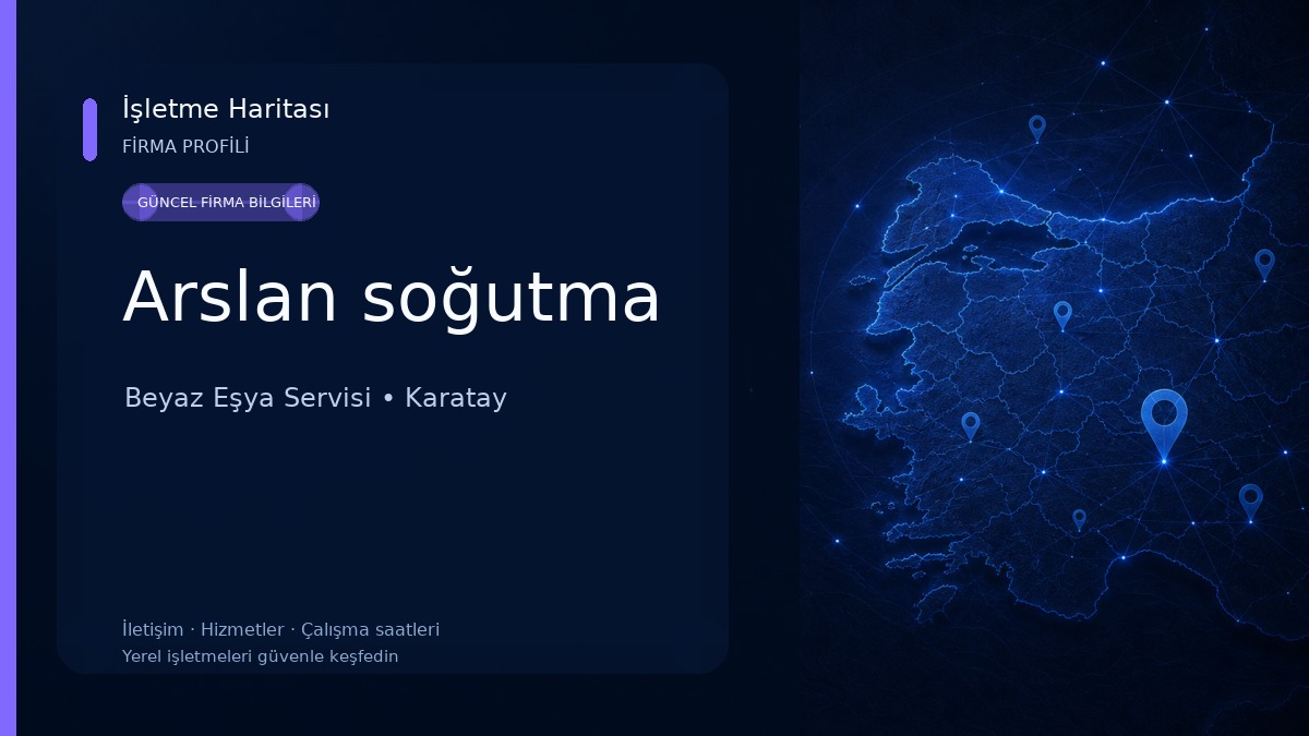 Arslan soğutma 