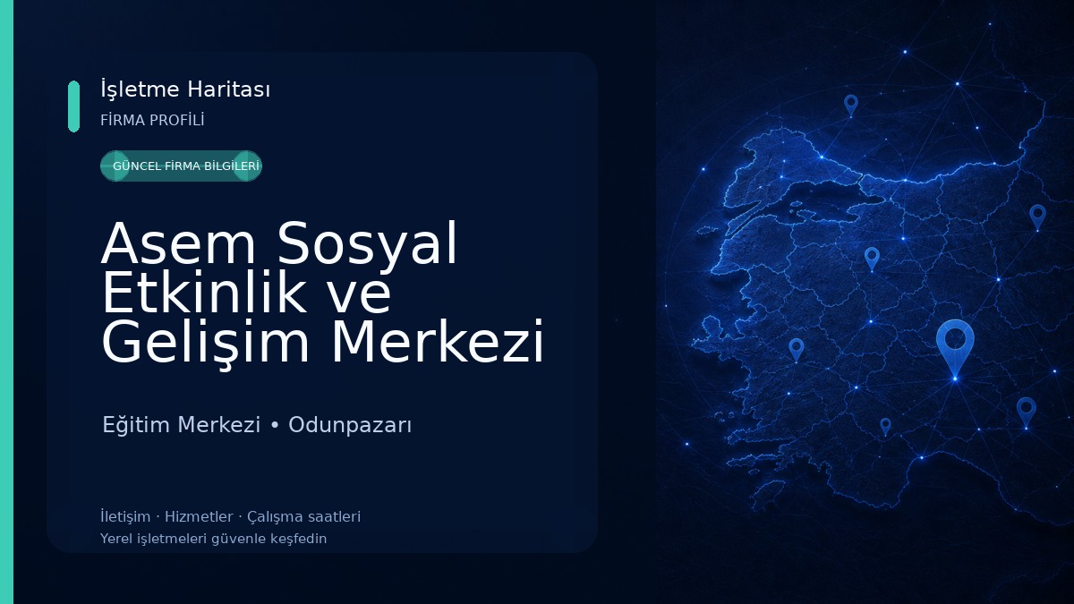 Asem Sosyal Etkinlik ve Gelişim Merkezi Eğitim Merkezi