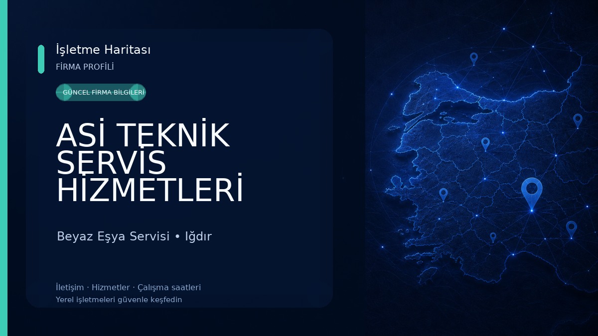 ASİ TEKNİK SERVİS HİZMETLERİ Beyaz Eşya Servisi