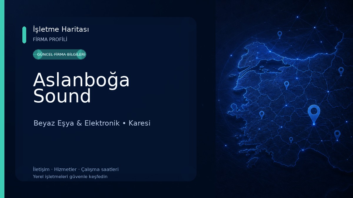 Aslanboğa Sound
