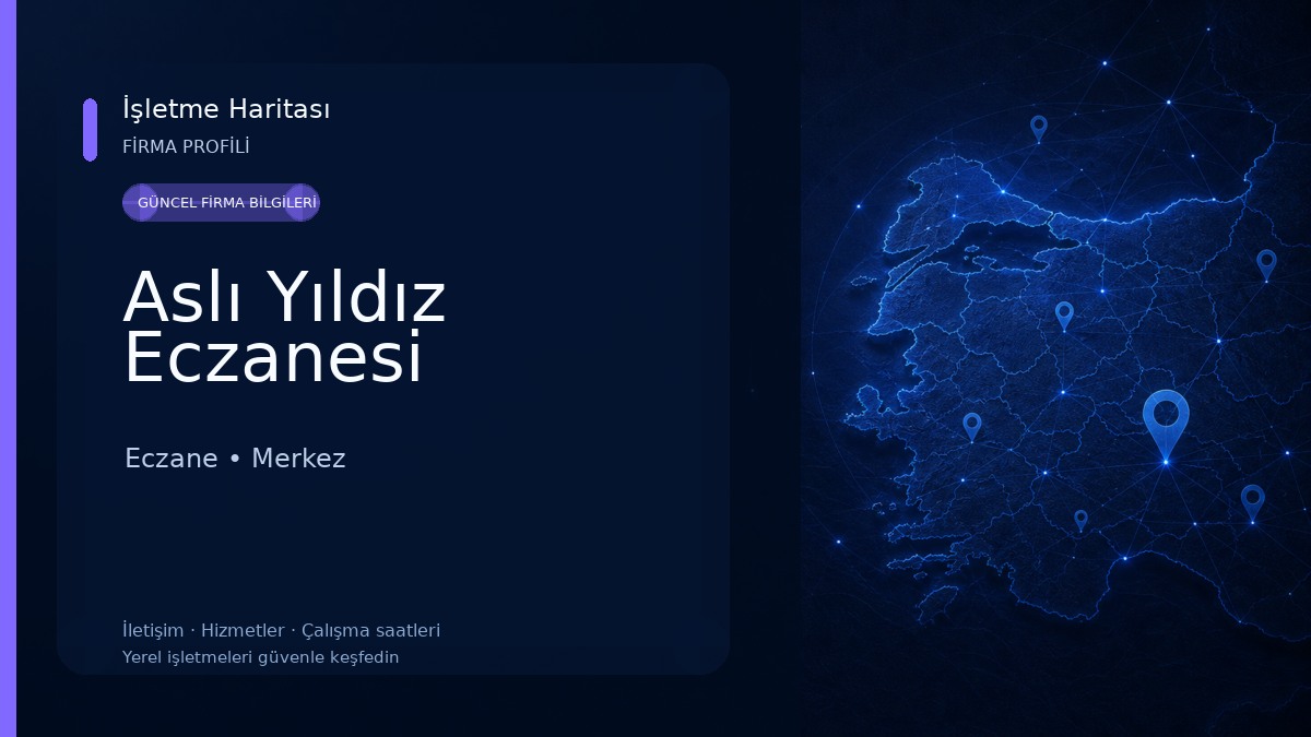 Aslı Yıldız Eczanesi Eczane