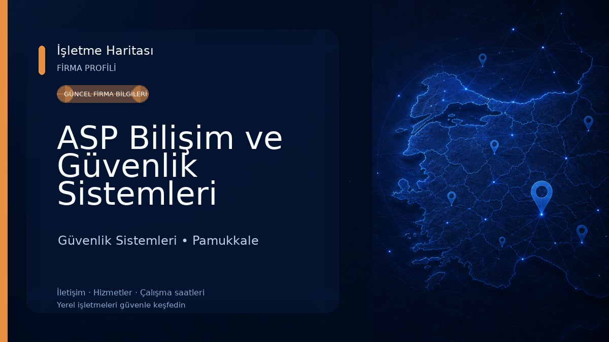 ASP Bilişim ve Güvenlik Sistemleri Güvenlik Sistemleri