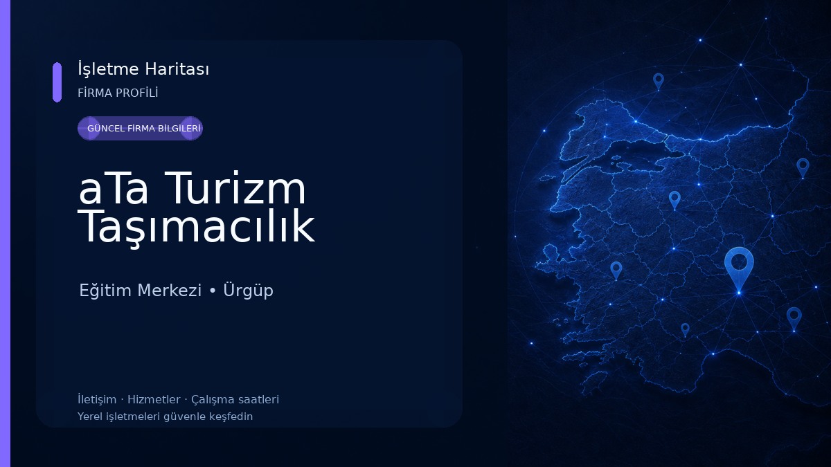 aTa Turizm Taşımacılık Eğitim Merkezi