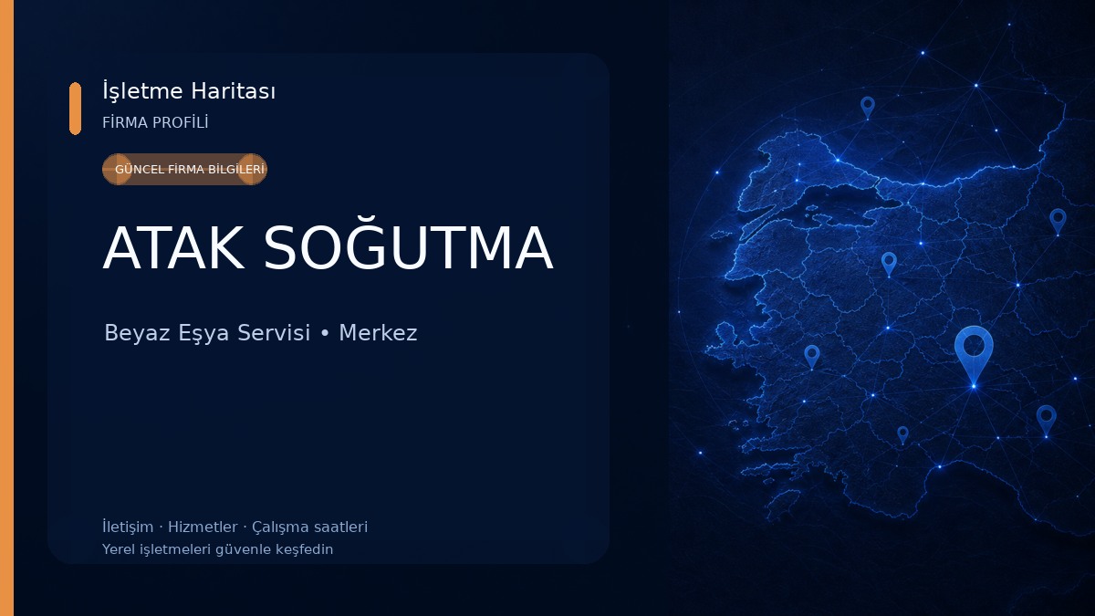 ATAK SOĞUTMA Beyaz Eşya Servisi
