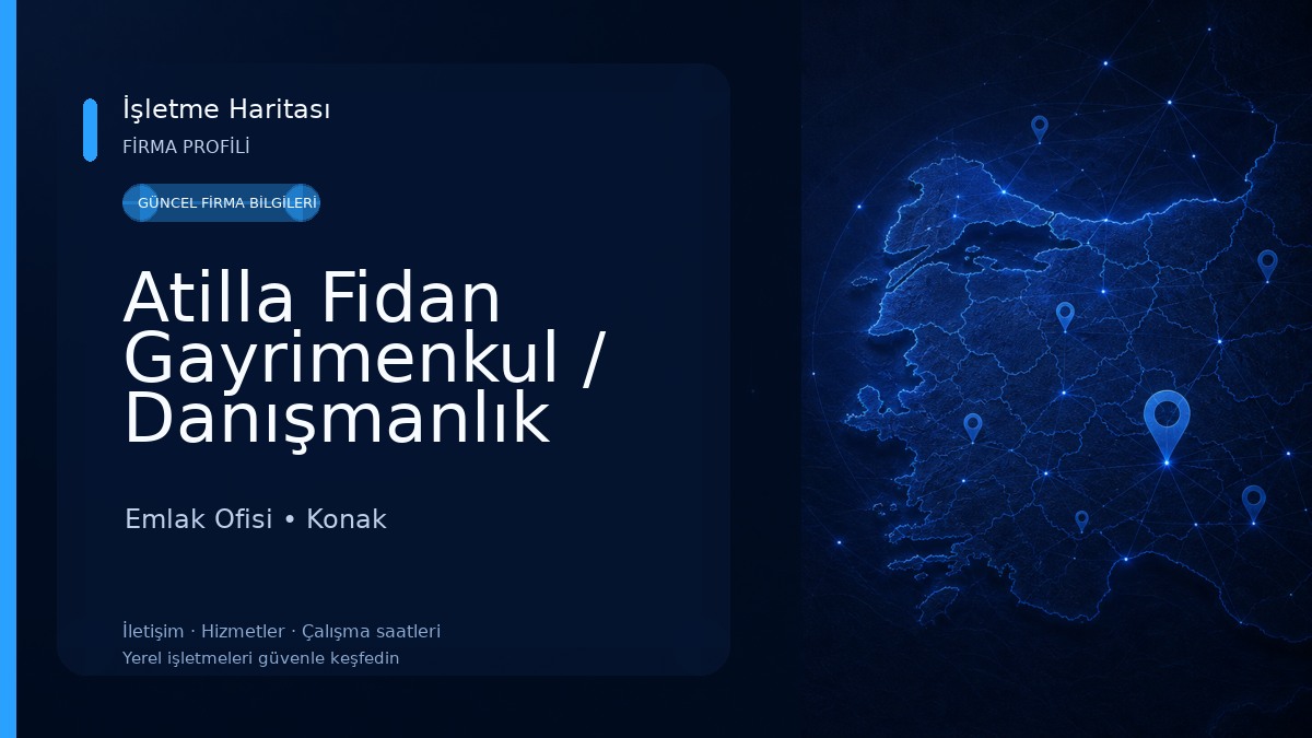 Atilla Fidan Gayrimenkul / Danışmanlık