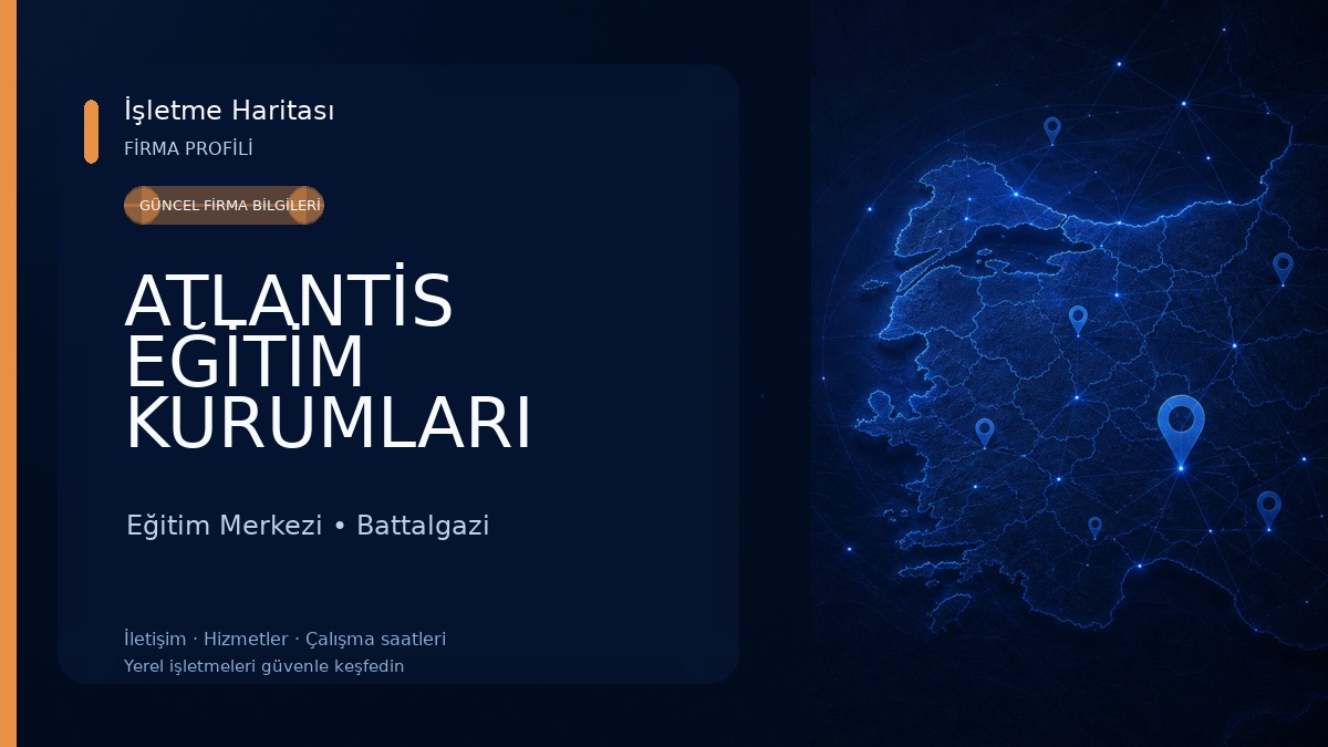 ATLANTİS EĞİTİM KURUMLARI