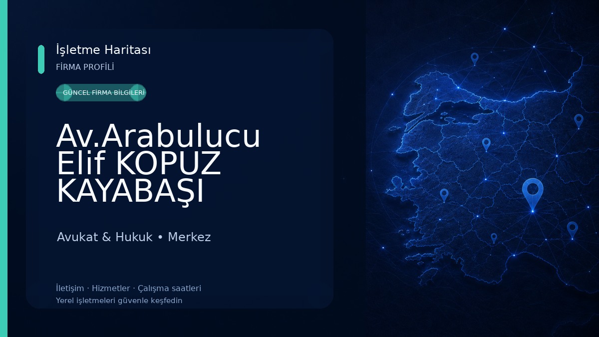 Av.Arabulucu Elif KOPUZ KAYABAŞI Av.Arabulucu Mehmet KAYABAŞI