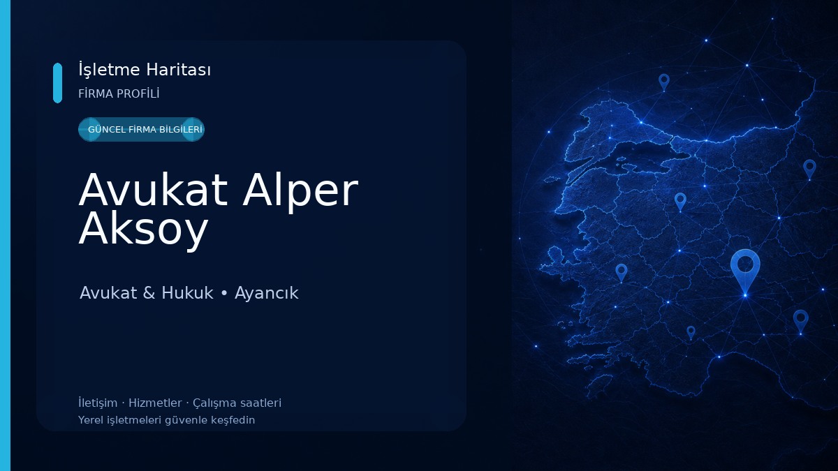 Avukat Alper Aksoy Avukat & Hukuk
