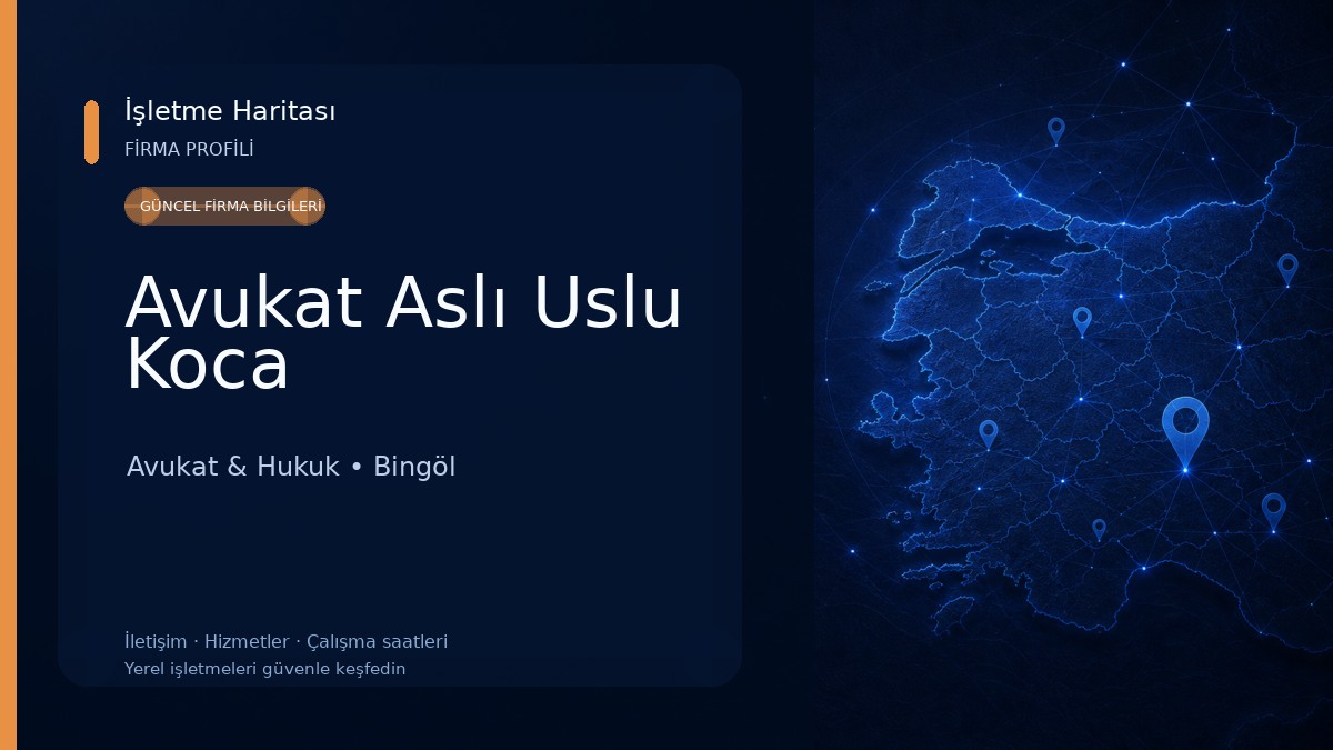 Avukat Aslı Uslu Koca
