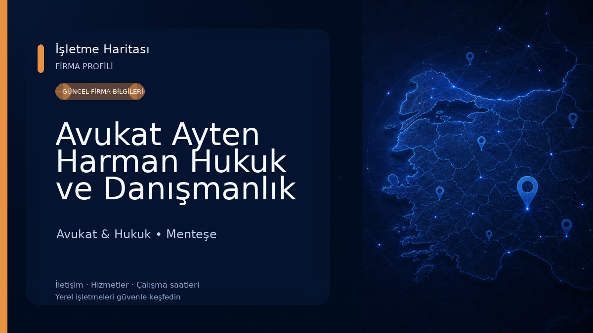 Avukat Ayten Harman Hukuk ve Danışmanlık Bürosu Avukat & Hukuk