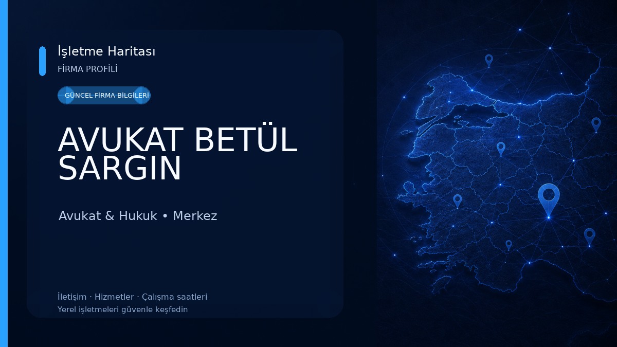 AVUKAT BETÜL SARGIN 