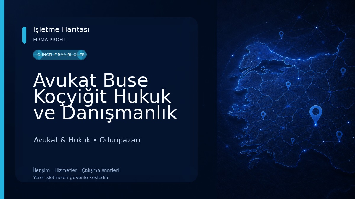 Avukat Buse Koçyiğit Hukuk ve Danışmanlık