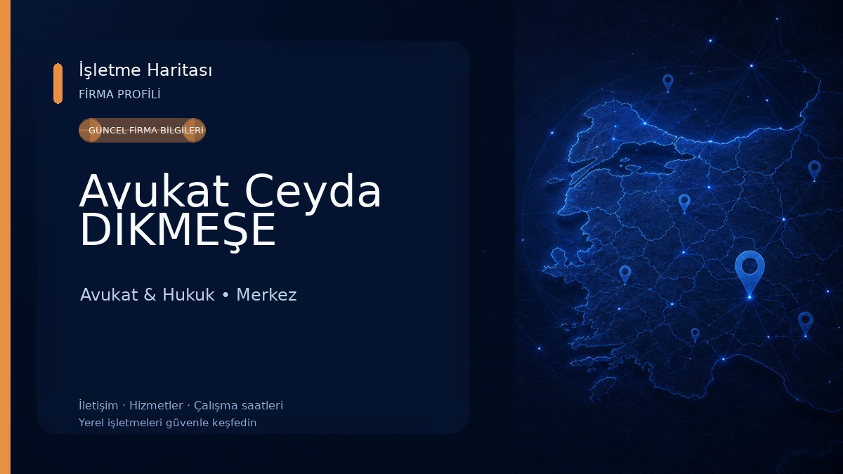 Avukat Ceyda DİKMEŞE