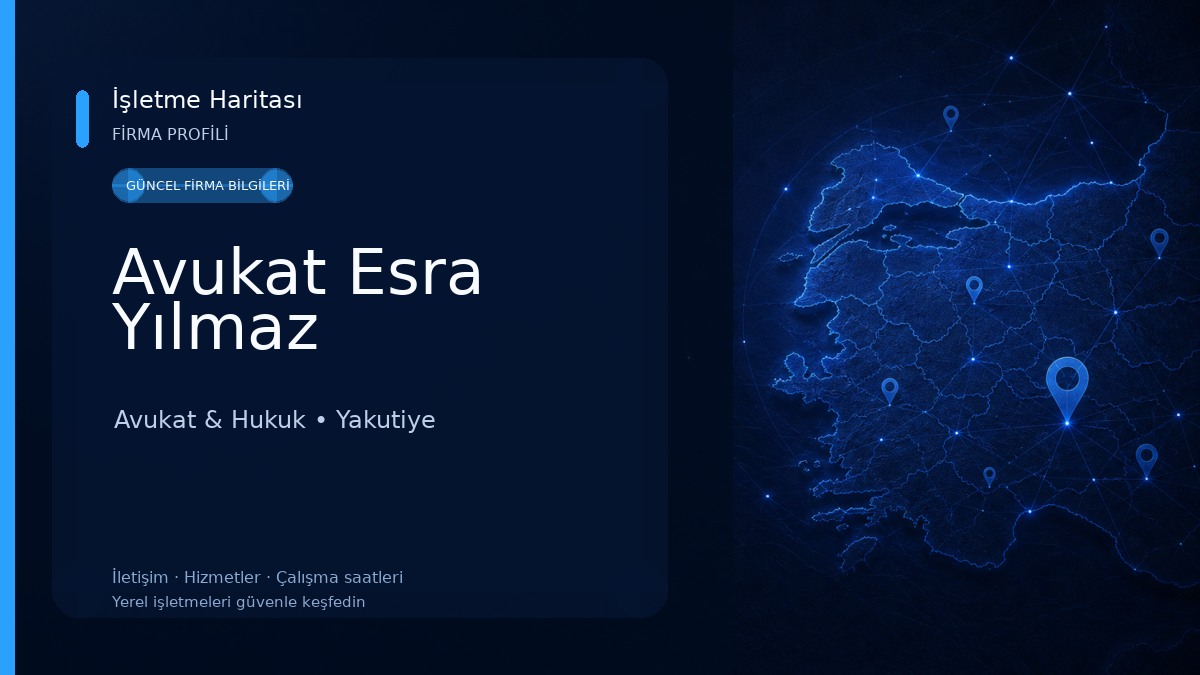 Avukat Esra Yılmaz Avukat & Hukuk