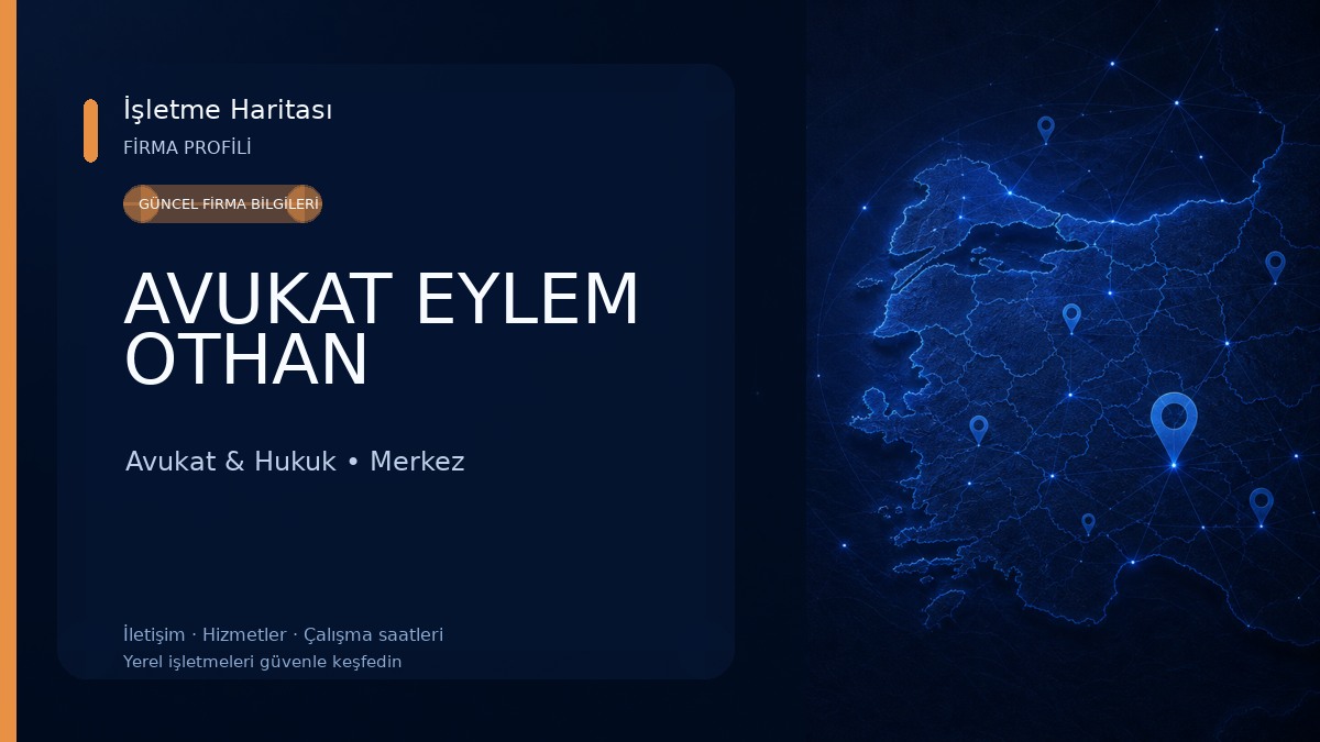 AVUKAT EYLEM OTHAN Avukat & Hukuk
