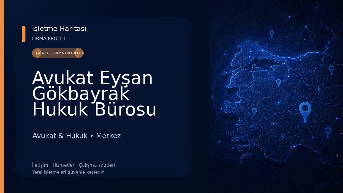 Avukat Eyşan Gökbayrak Hukuk Bürosu