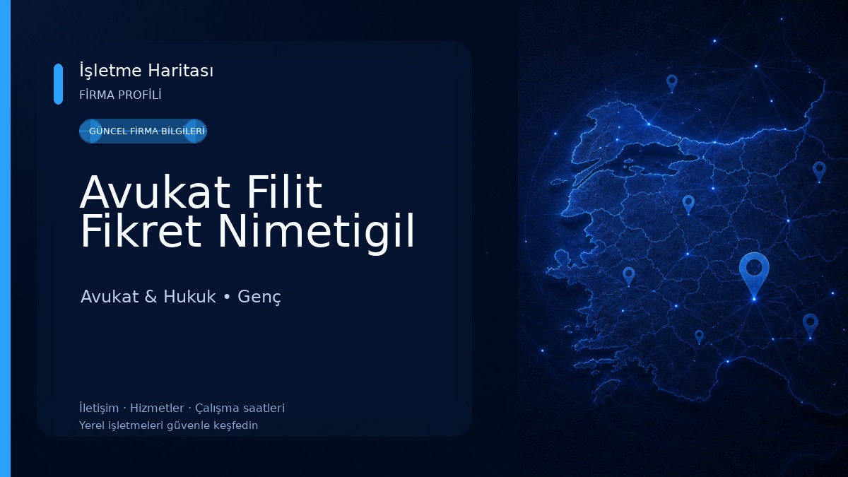 Avukat Filit Fikret Nimetigil