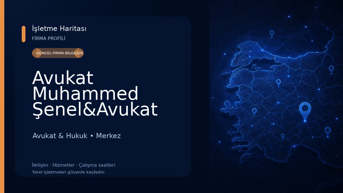 Avukat Muhammed Şenel&Avukat Suat Bayram Avukat & Hukuk
